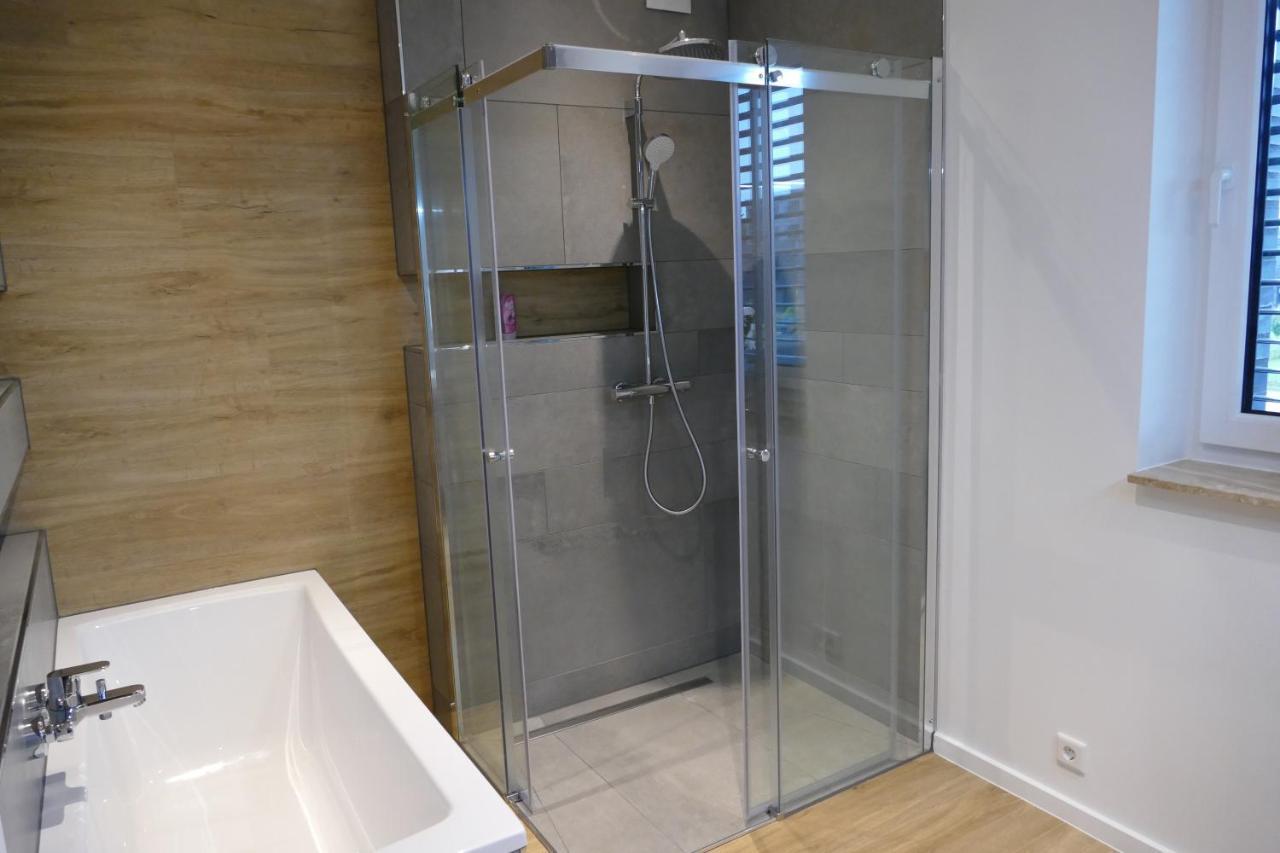שוורין Ferienwohnung Am Lankower See מראה חיצוני תמונה