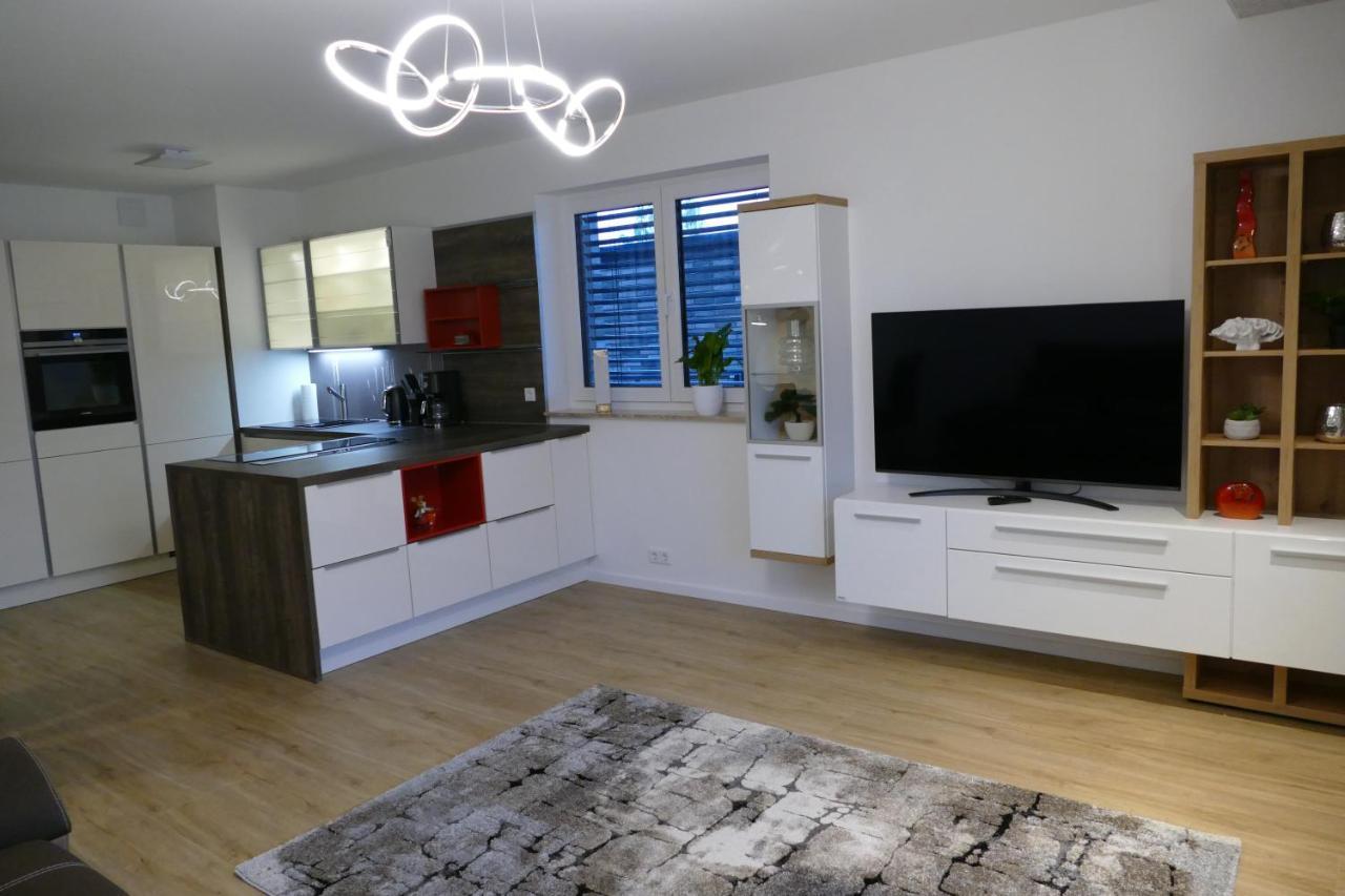 שוורין Ferienwohnung Am Lankower See מראה חיצוני תמונה